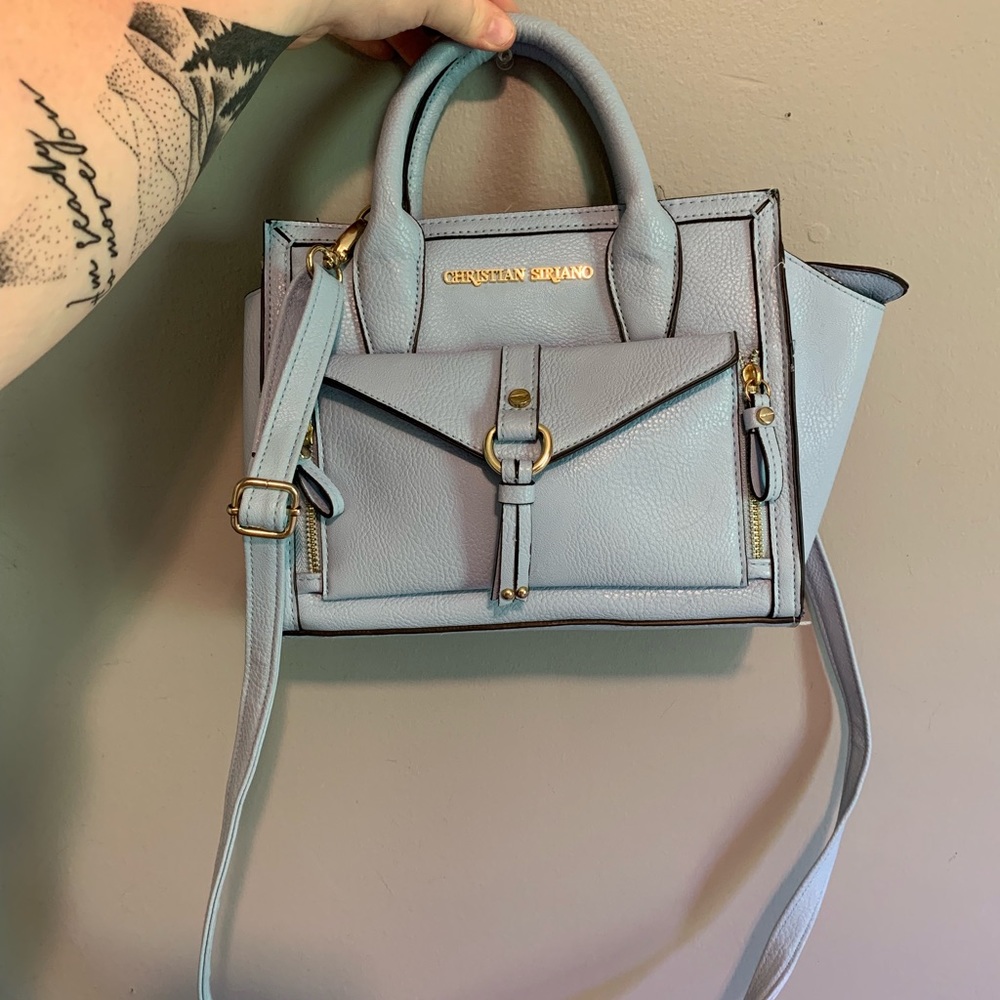 Christian Siriano Baby Blue Purse